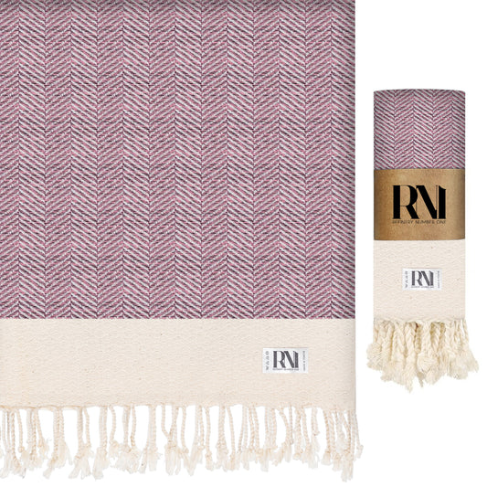 Herringbone Turkish Peshtemal Bath Towel