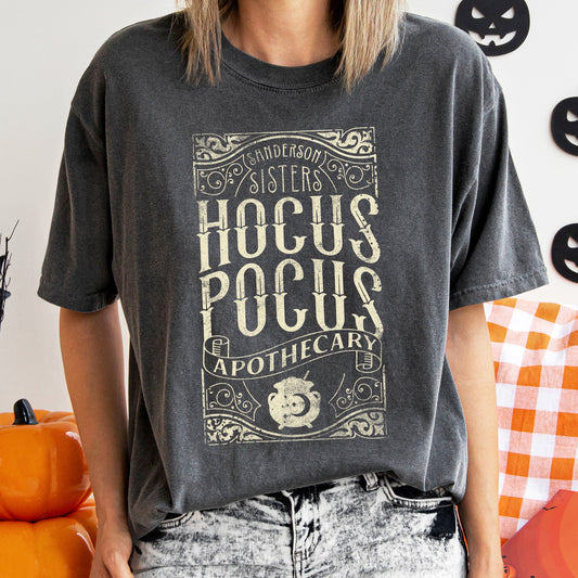 Hocus Pocus Vintage Halloween Comfort Colors Tshirt