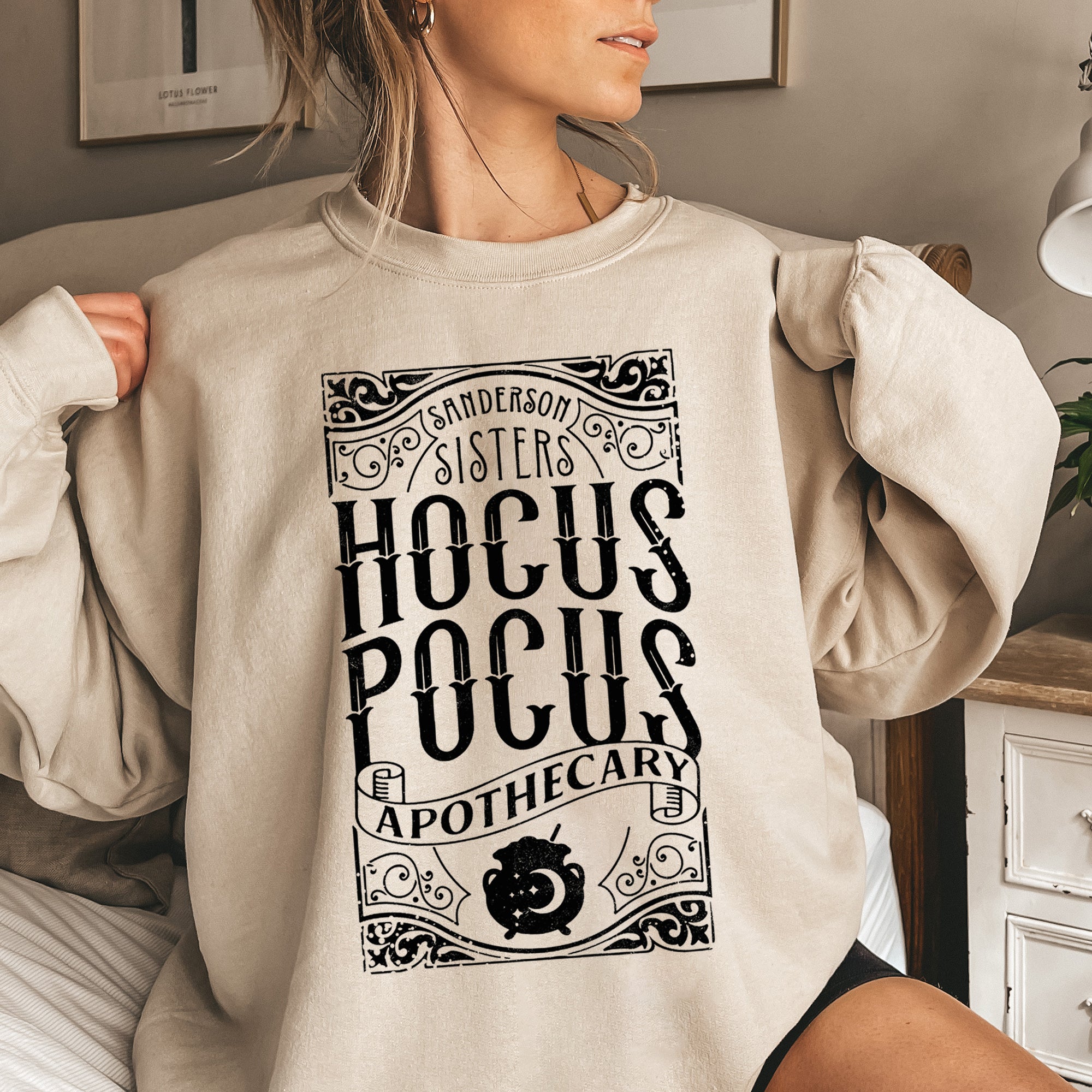 Hocus Pocus Vintage Halloween Sweatshirt