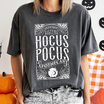 Hocus Pocus Apothecary Vintage Halloween T-shirt