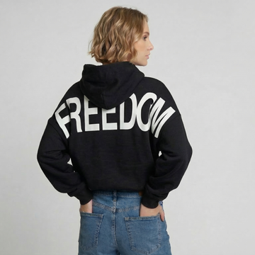 Freedom Hoodie & Sweatshirt | Oversized Back Print | USA Printed