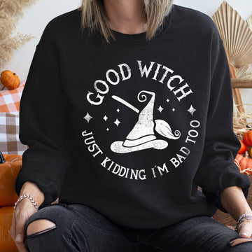 Good Witch Vintage Halloween Sweatshirt