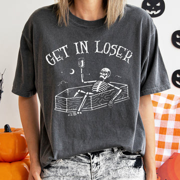 Get In Loser Retro Halloween T-shirt