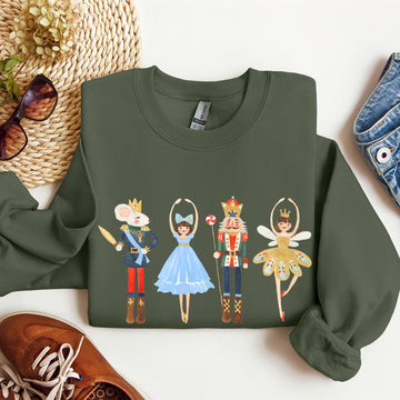 Nutcracker Ballet Christmas Sweatshirt