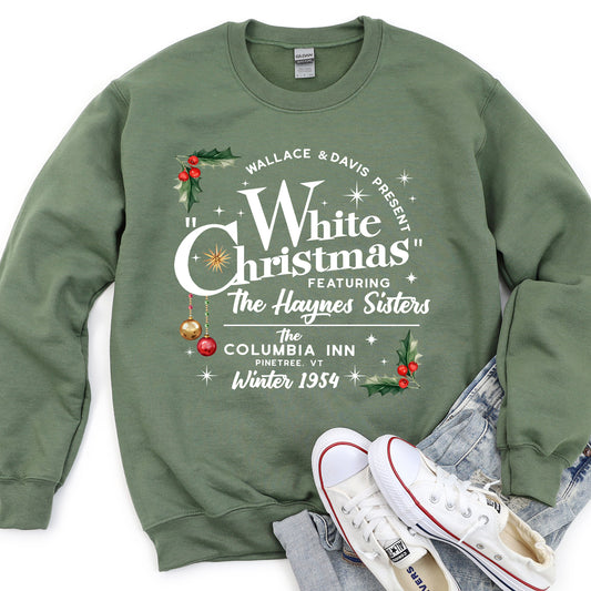 White Christmas Movie, Sweatshirt, Classic, Musical