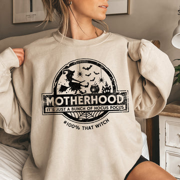 Mother Witch Vintage Halloween Sweatshirt