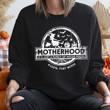 Mother Witch Halloween Sweatshirt