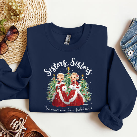 Sisters, White Christmas, Movie, Sweatshirt, Classic, Musical