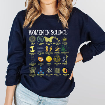 Women In Science, STEM, Teacher, Sweatshirt