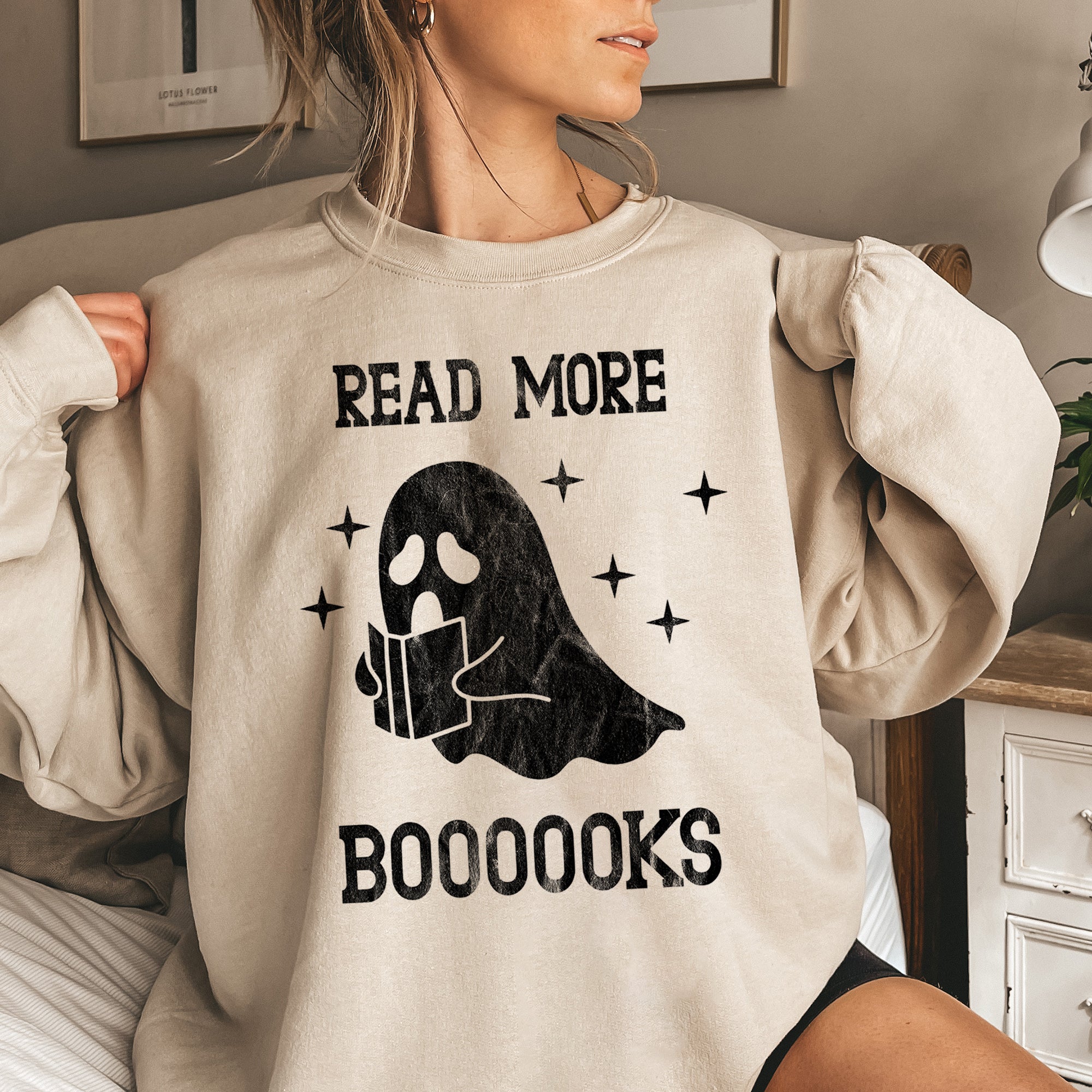 Read More Books Vintage Halloween Sweatshirt