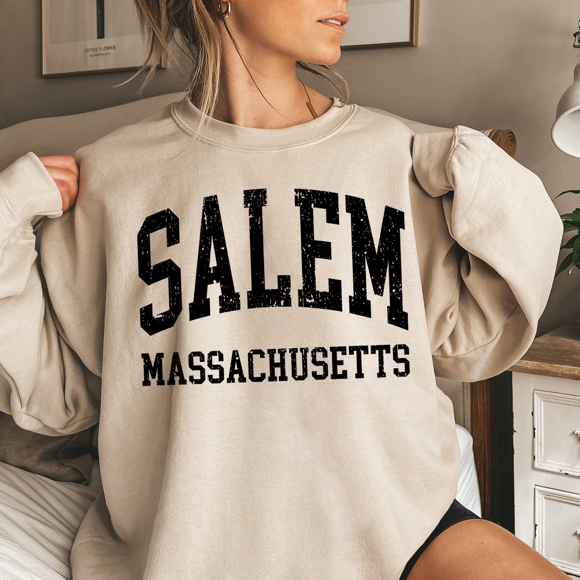 Salem Vintage Halloween Sweatshirt