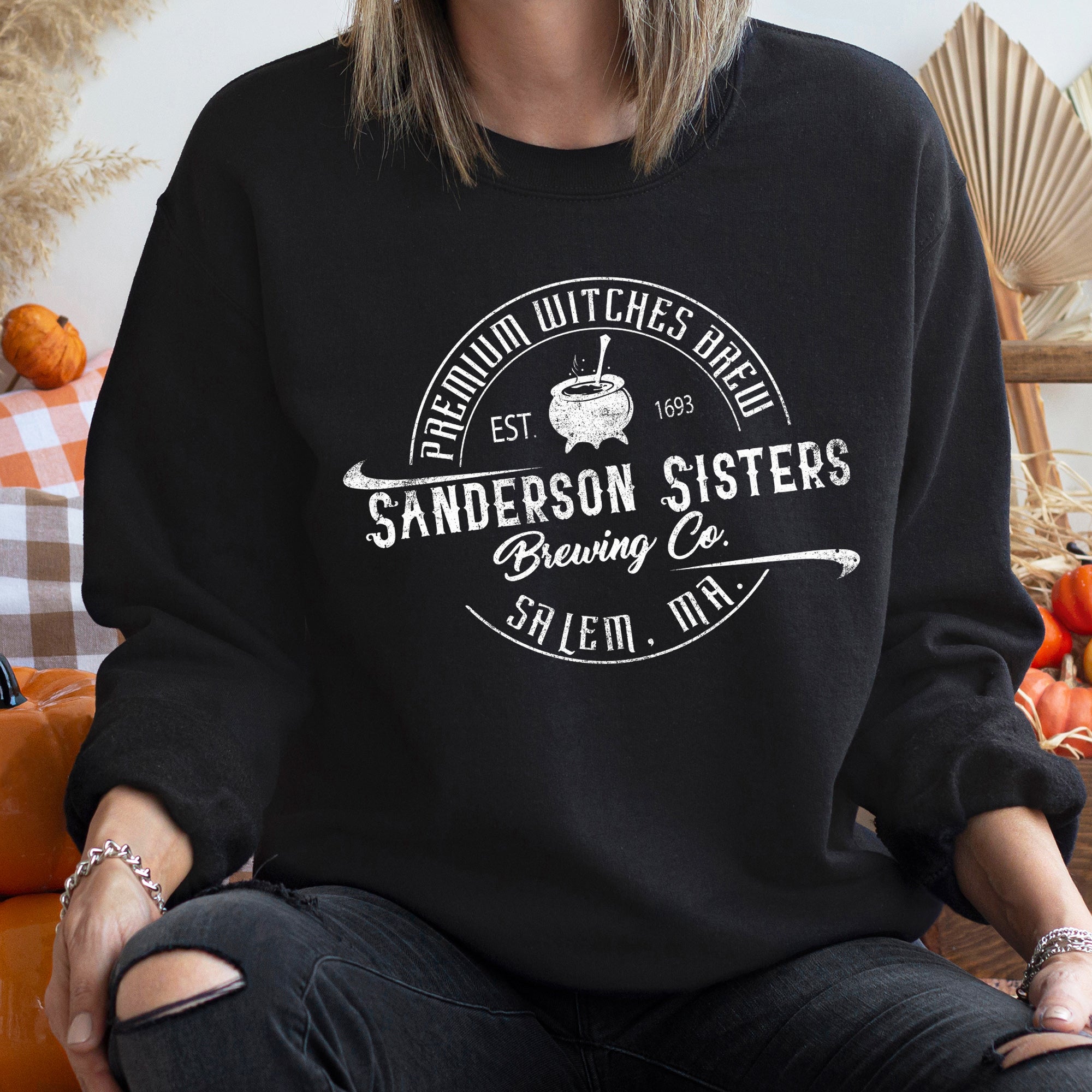 Sanderson Brewing Co. Vintage Halloween Sweatshirt