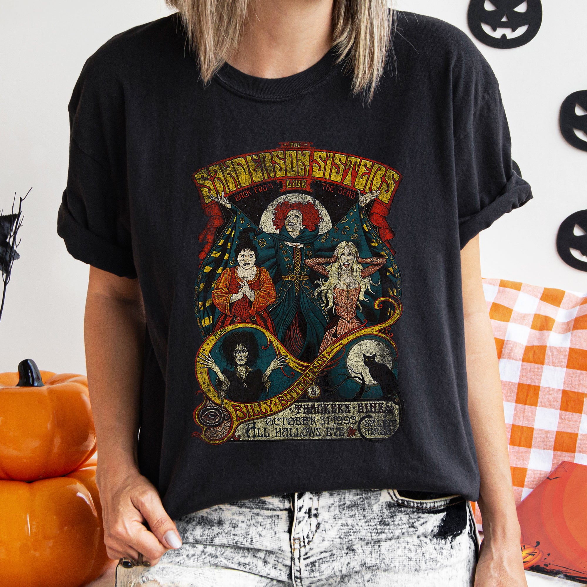 Sanderson Sisters Retro Halloween T-shirt