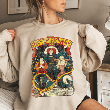 Sanderson Sisters Vintage Halloween Sweatshirt