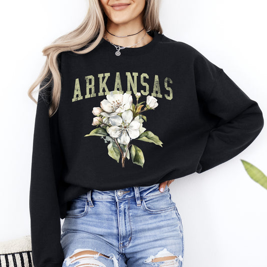 Arkansas State Flower Sweatshirt