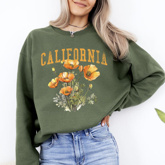 California State Flower Sweatshirt