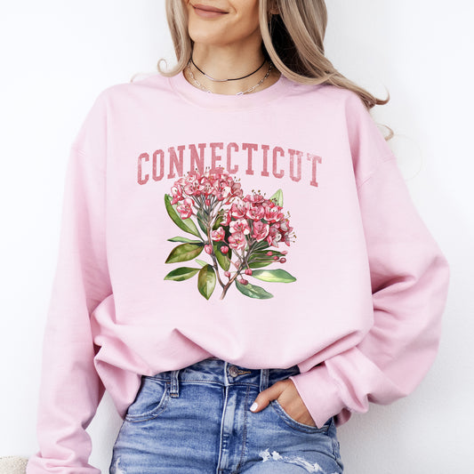 Connecticut State Flower Sweatshirt