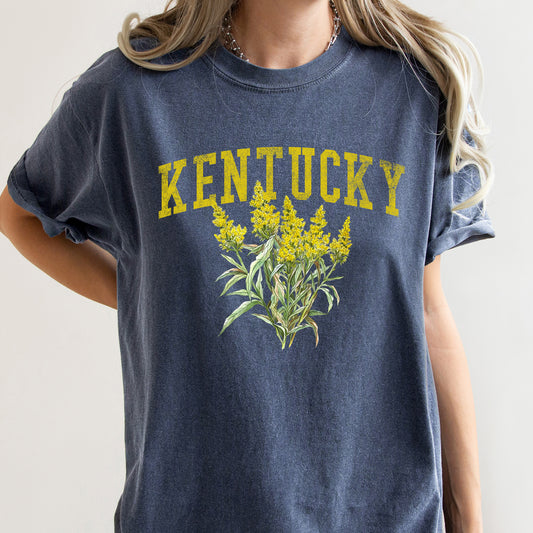 Kentucky State Flower Comfort Colors Tshirt