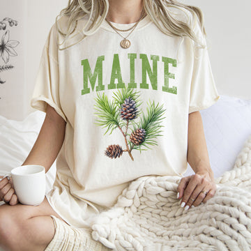 Maine State Flower T-shirt