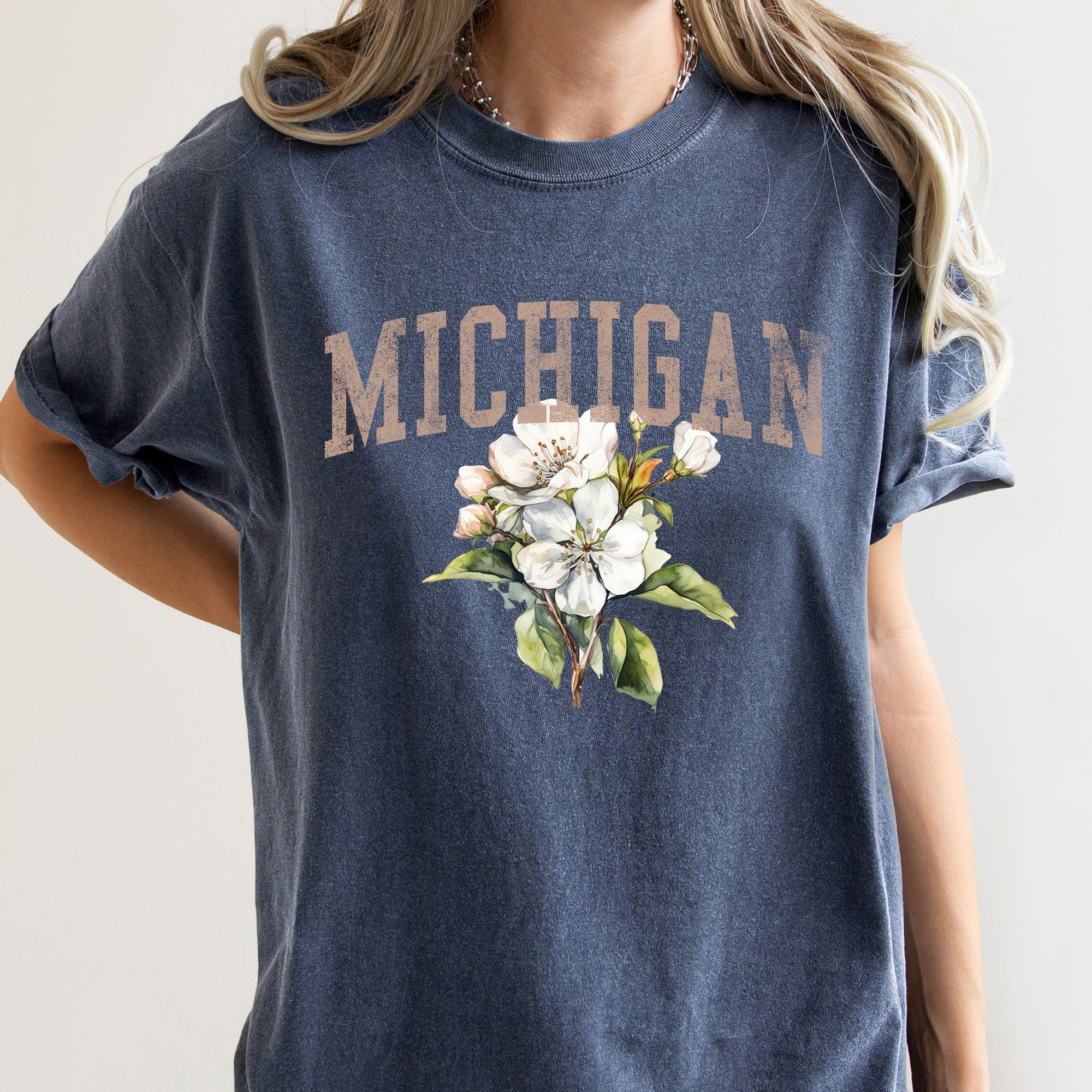 Michigan State Flower T-shirt