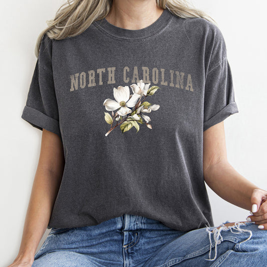 North Carolina State Flower Comfort Colors Tshirt