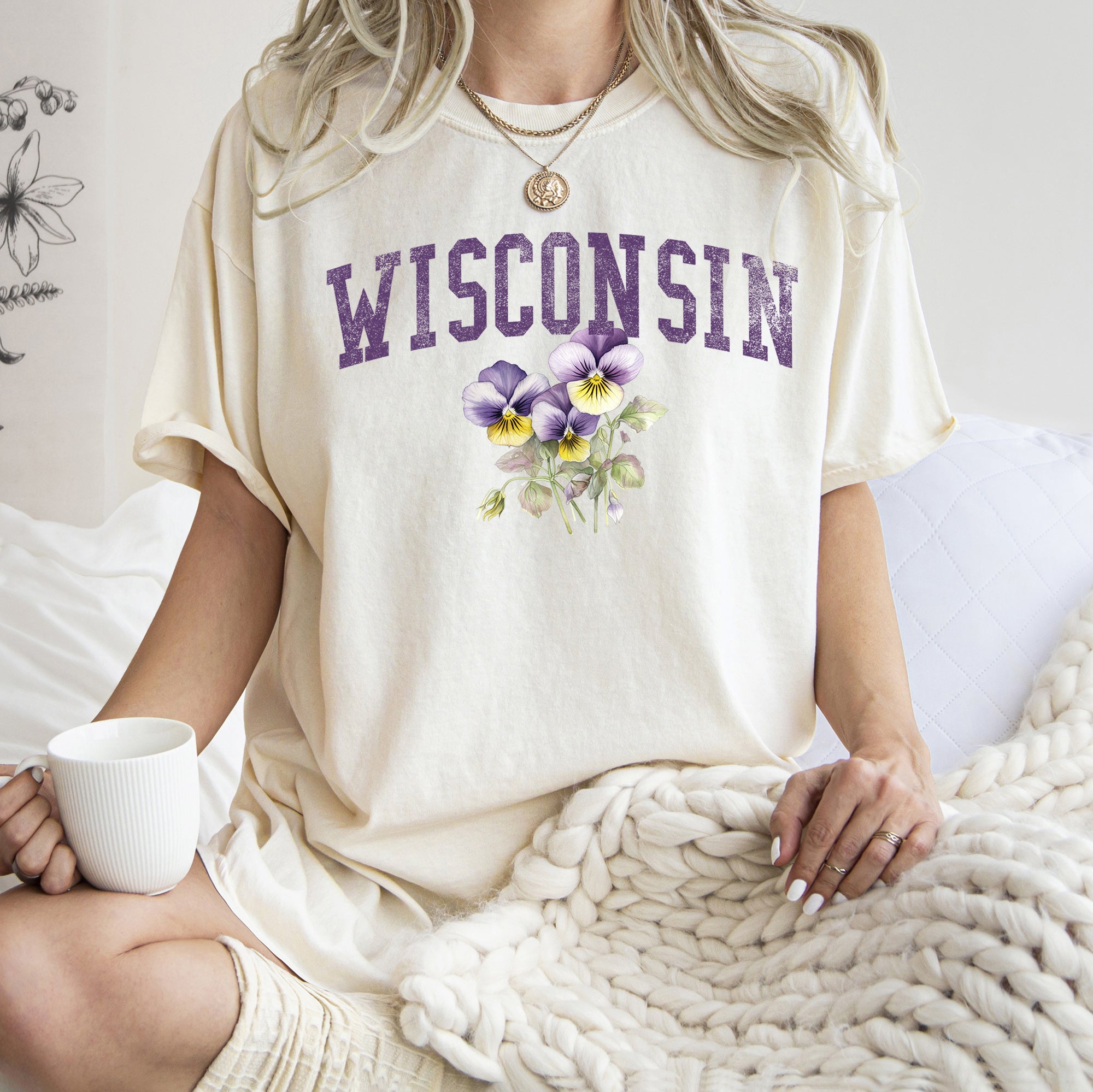 Wisconsin State Flower T-shirt