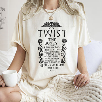 Twist The Bones Retro Halloween T-shirt