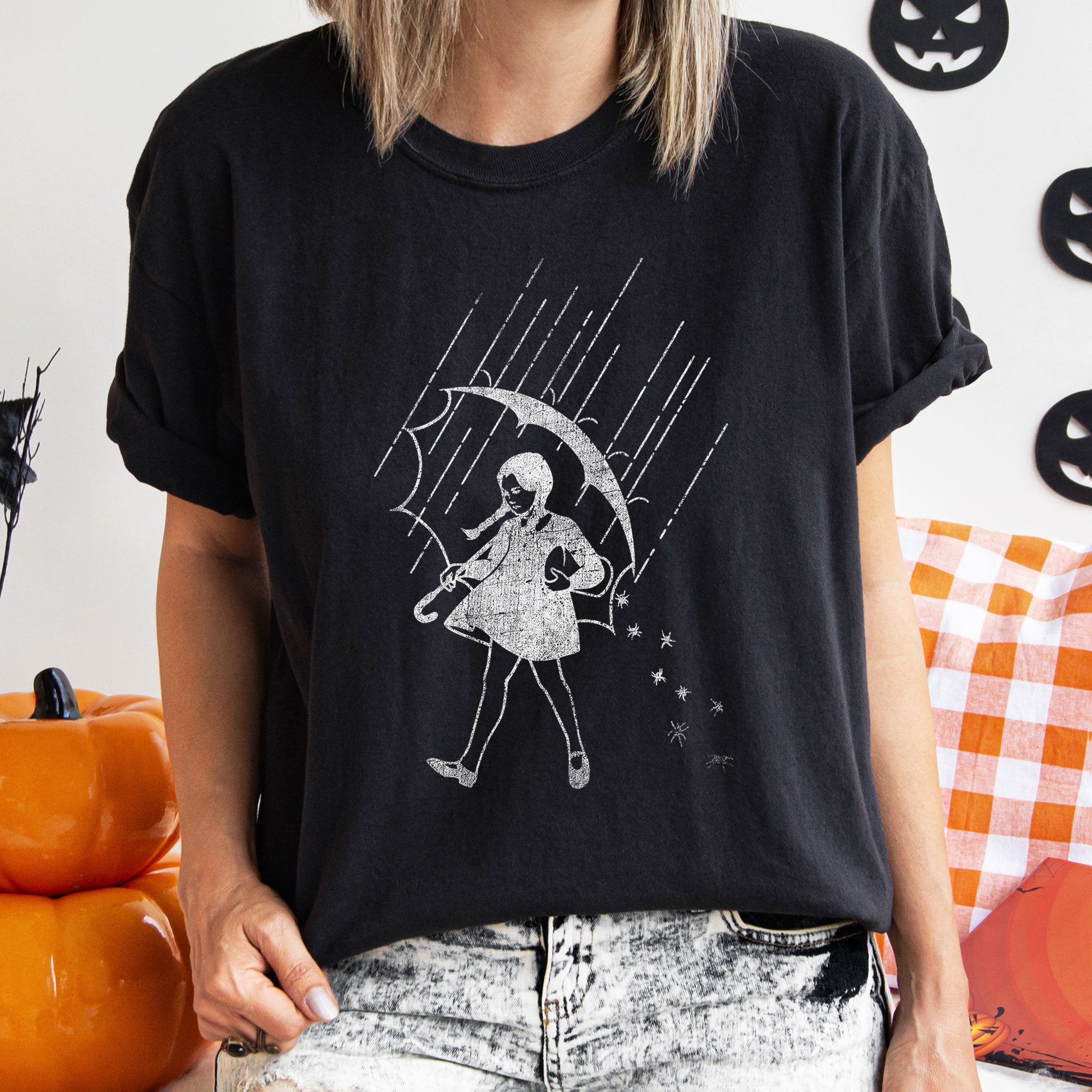 Wednesday Be Salty Retro Halloween T-shirt