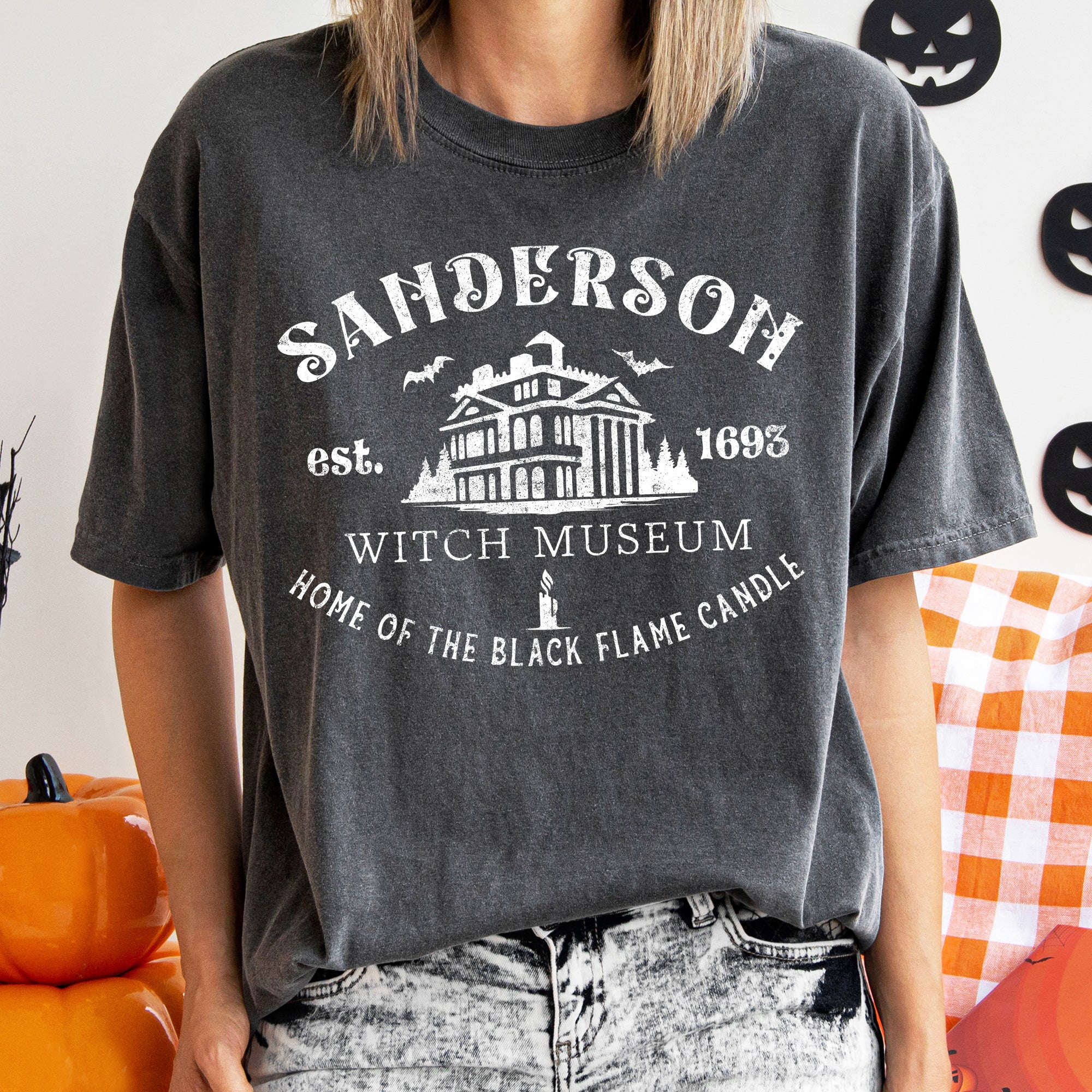 Sanderson Museum Retro Halloween T-shirt