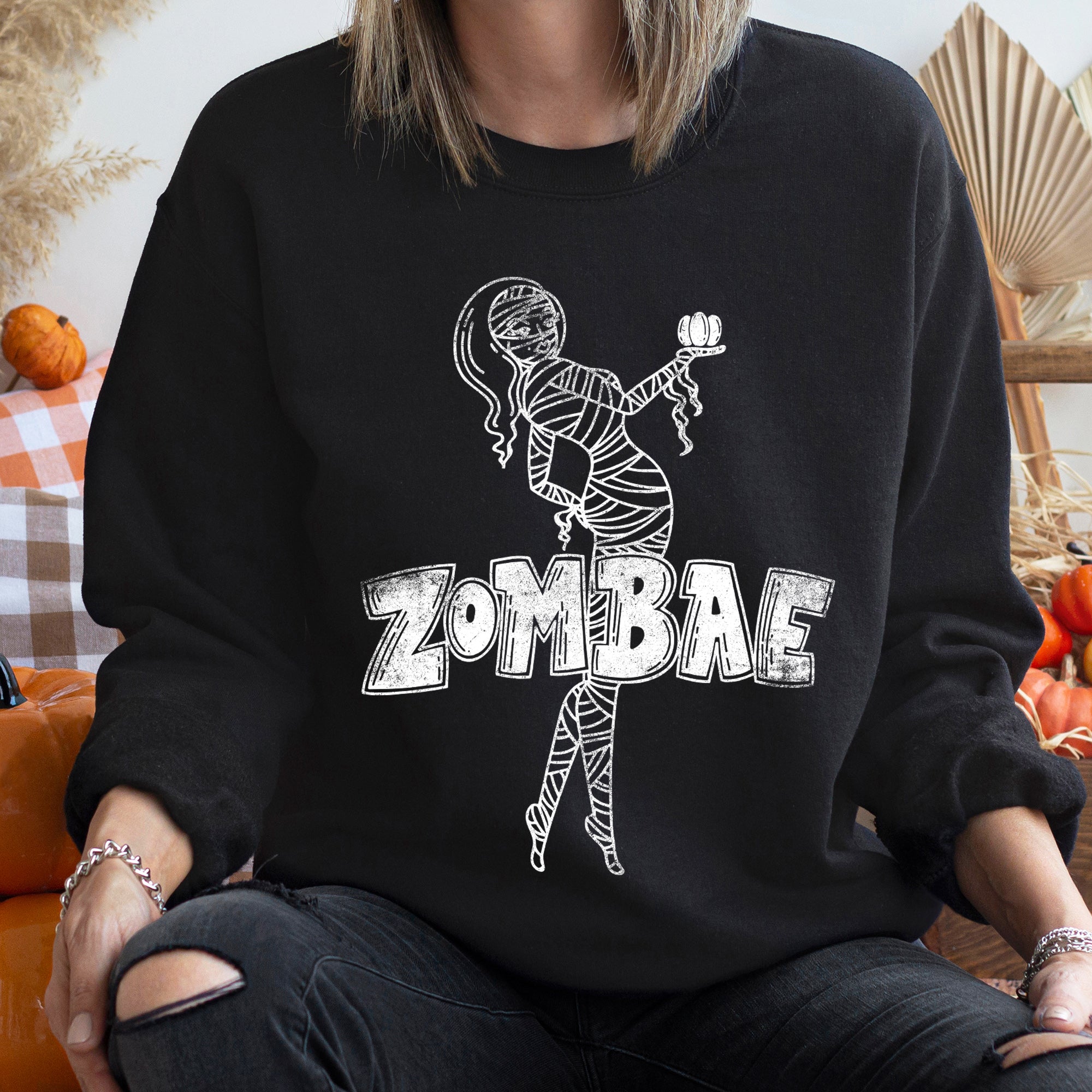 Zombae Halloween Sweatshirt