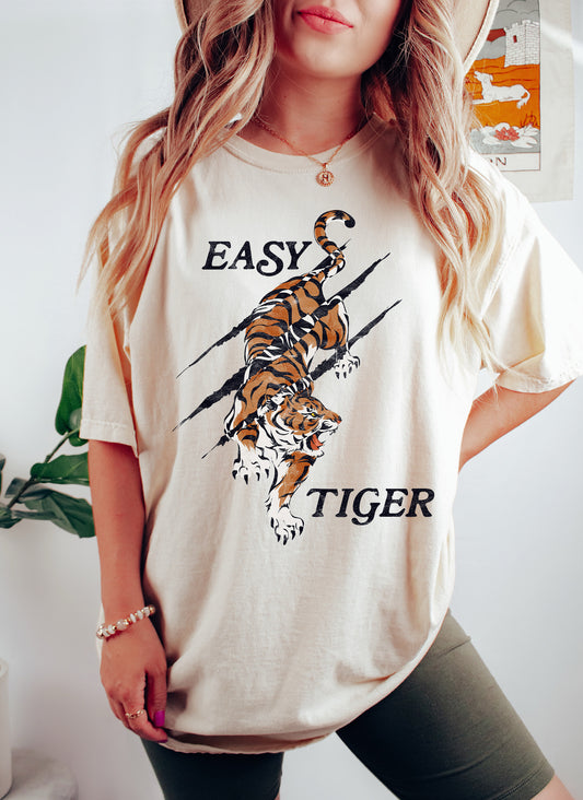 Easy Tiger Sassy Retro Comfort Colors Tshirt