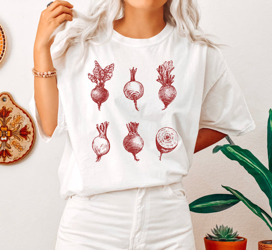 Beets Vegetable Comfort Colors Tshirt