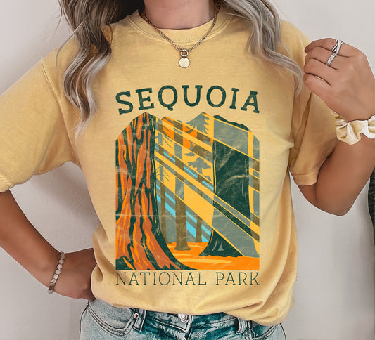 Sequoia National Park GR Vintage Comfort Colors Tshirt