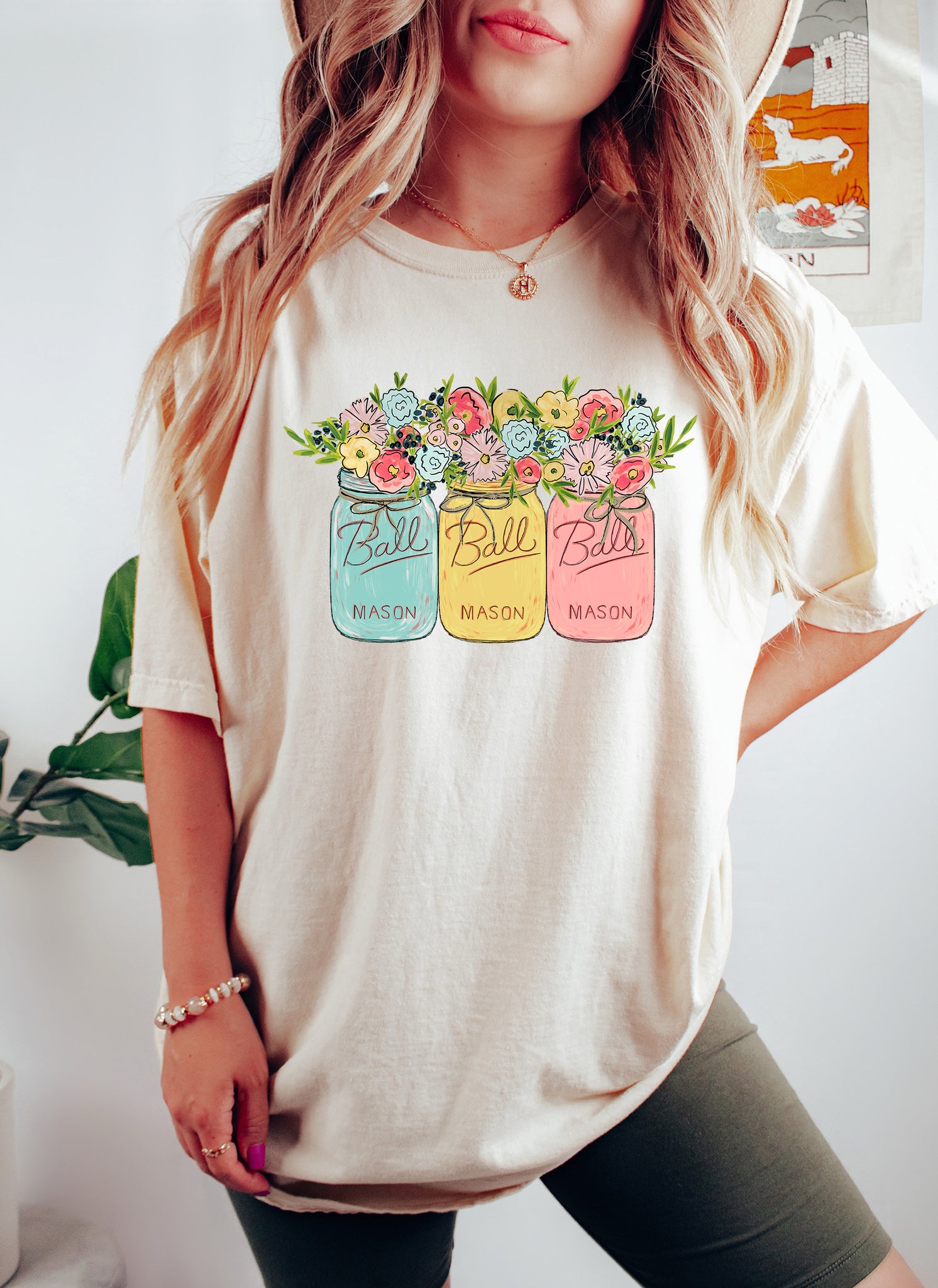 Colored Mason Jars T-Shirt