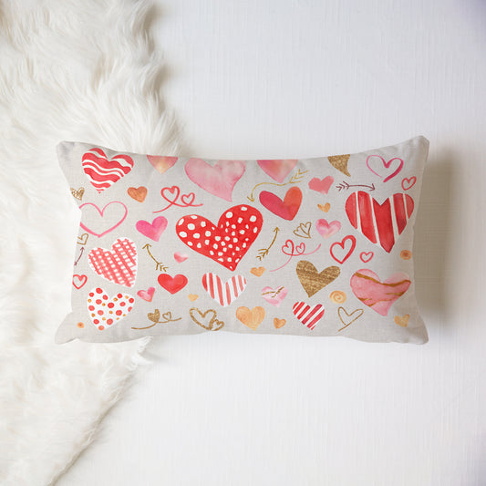 Mini Hearts - Pillow Cover