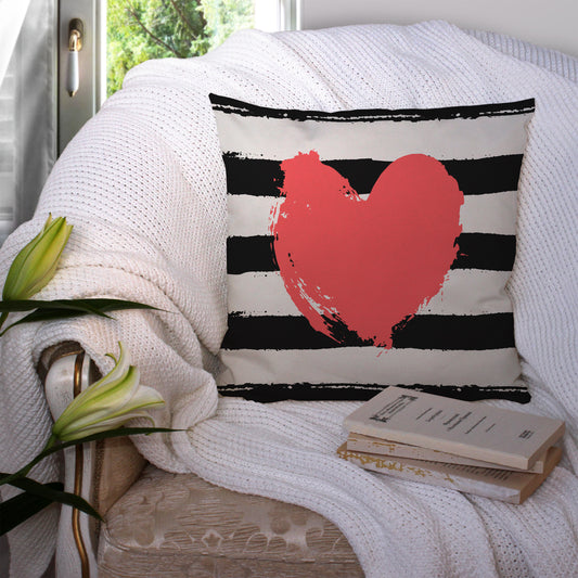 Pink Heart -  Pillow Cover