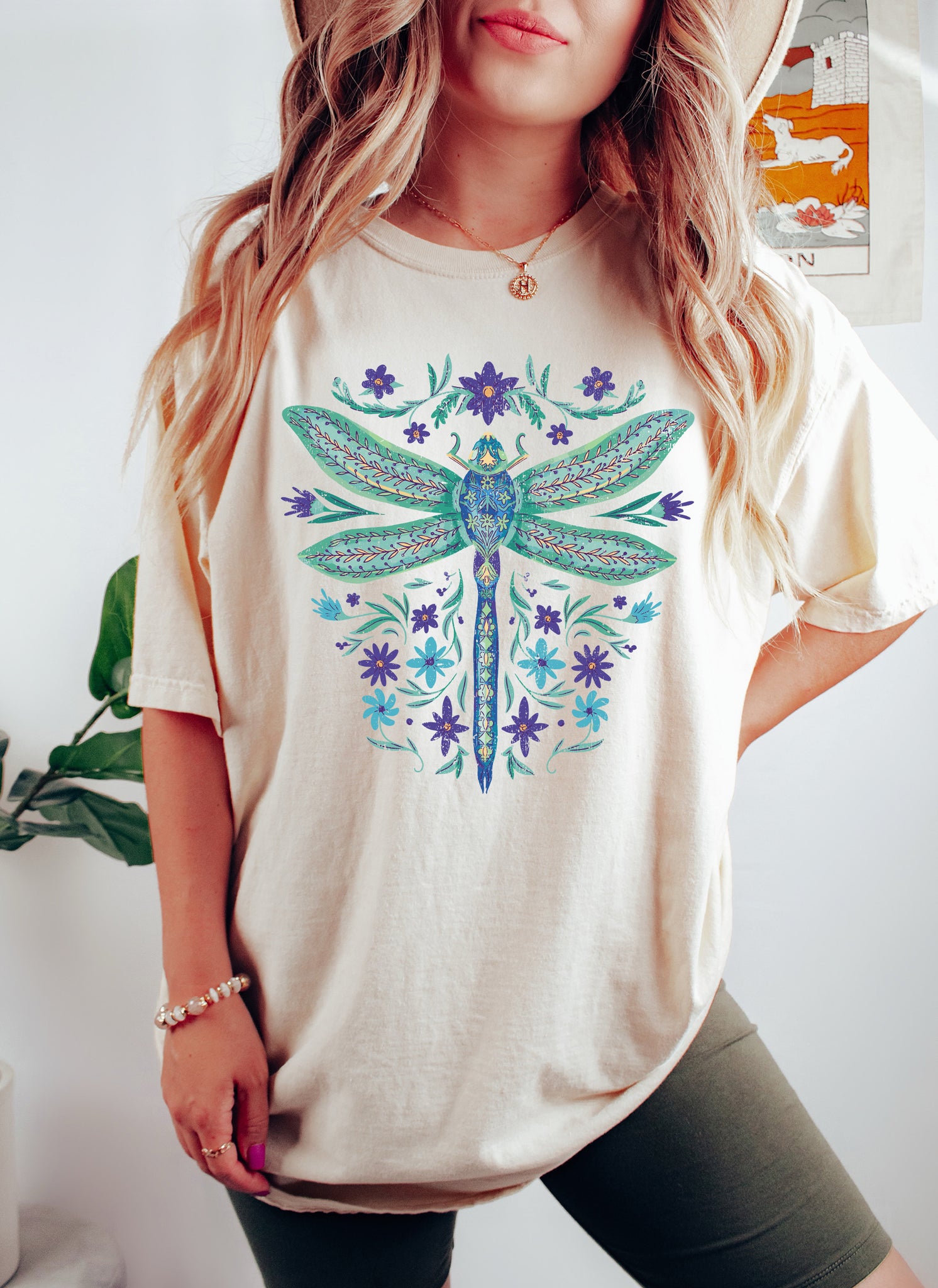 Dragonfly In Colors T-Shirt