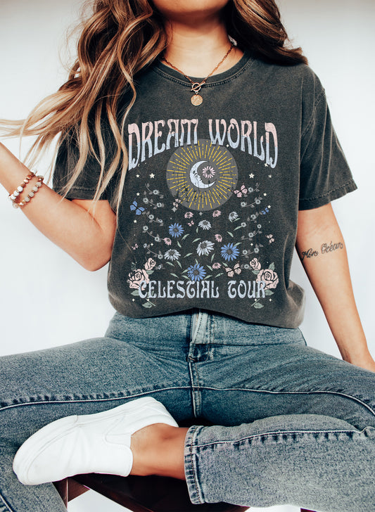 Dream World Celestial Tour Comfort Colors Tshirt