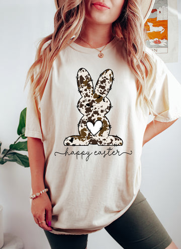Happy Easter Bunny Heart T-Shirt