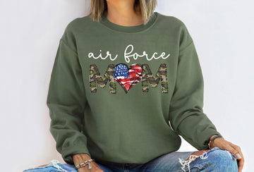 Air Force Mom WH Sweatshirt