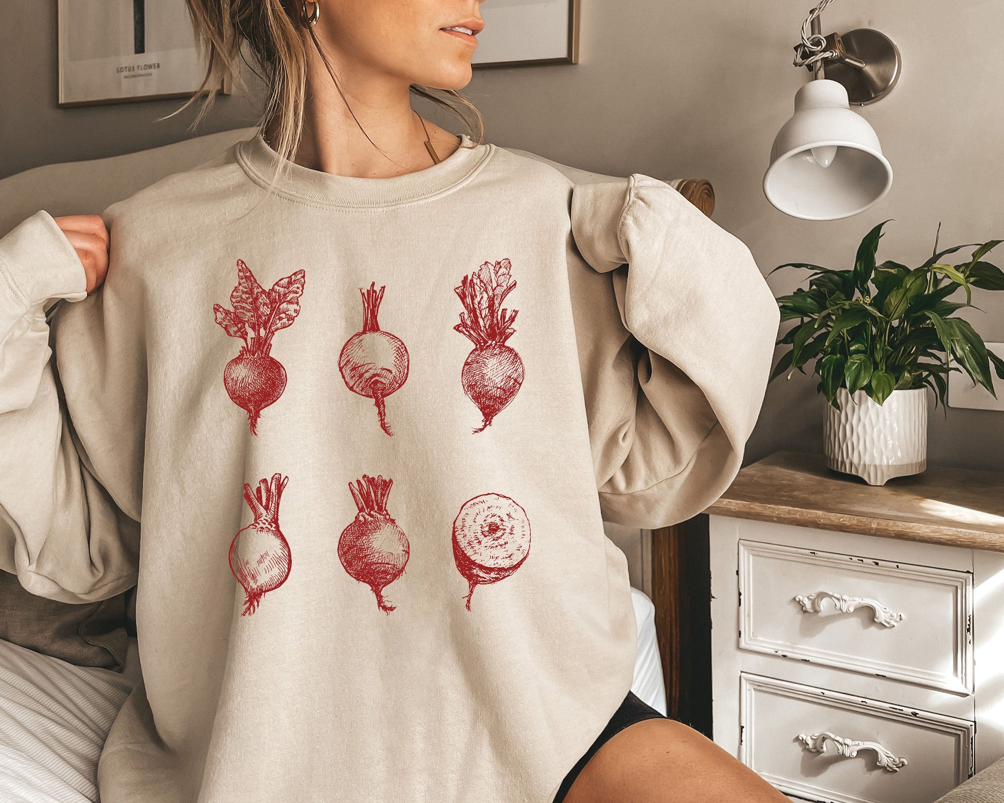 Beets Vegetable Sweatshirt
