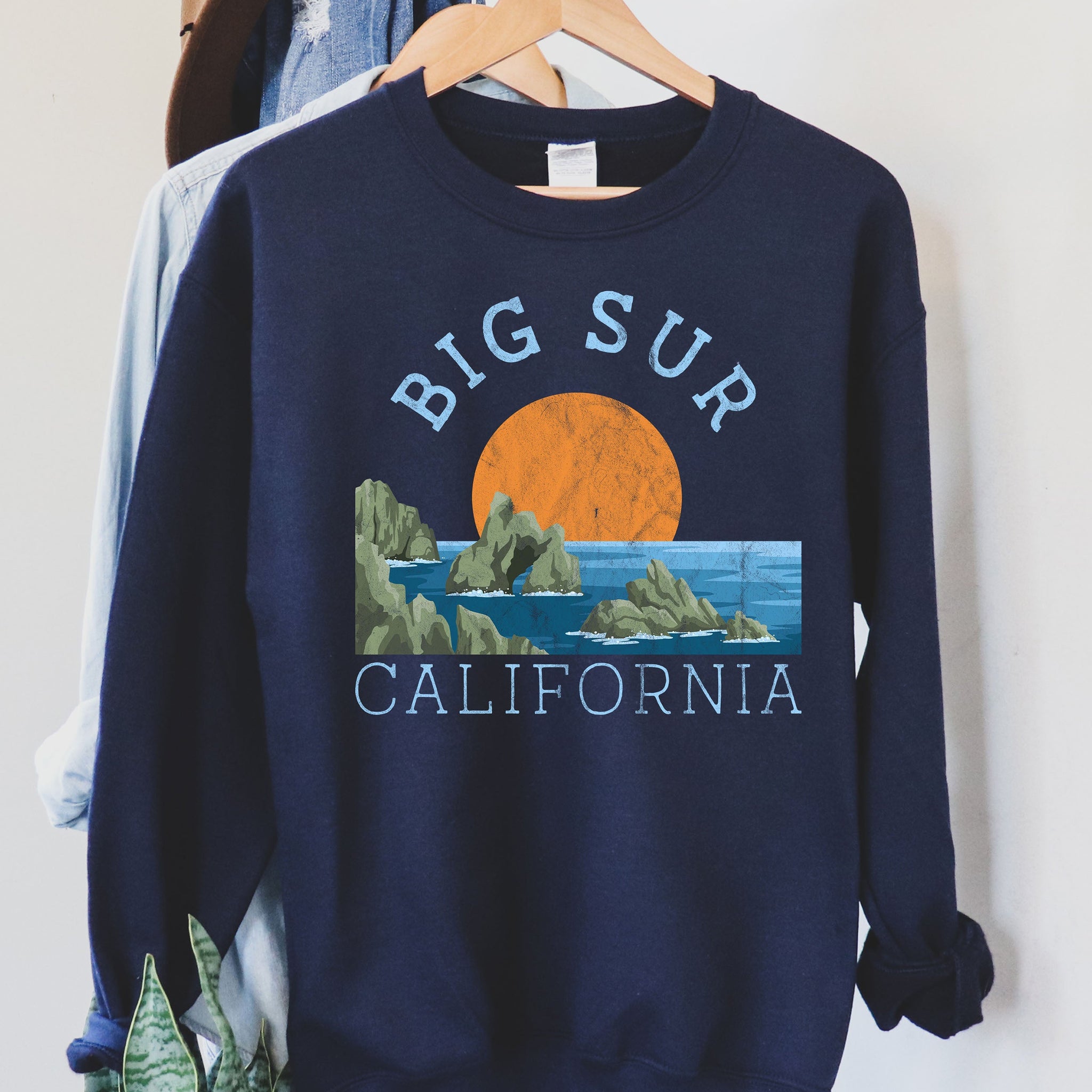 Big Sur National Park Vintage Sweatshirt