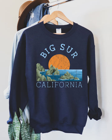 Big Sur National Park Vintage Sweatshirt