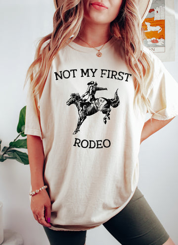 Not My First Rodeo BK Western T-Shirt