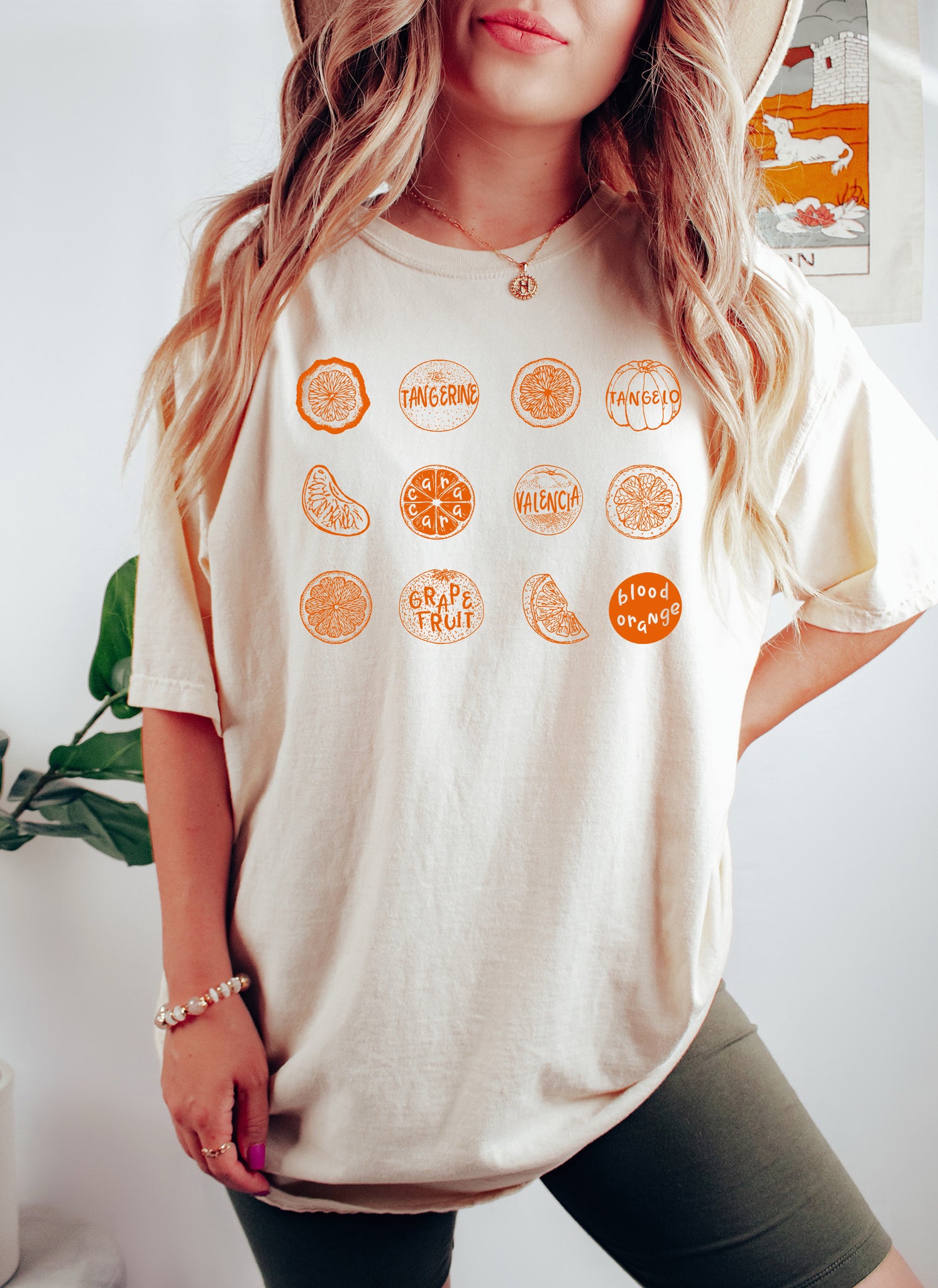 Orange Lovers Fruit Foodie T-Shirt