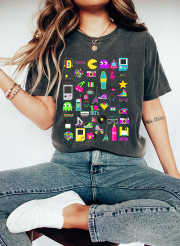 I Love The 80's Icon Pack T-Shirt
