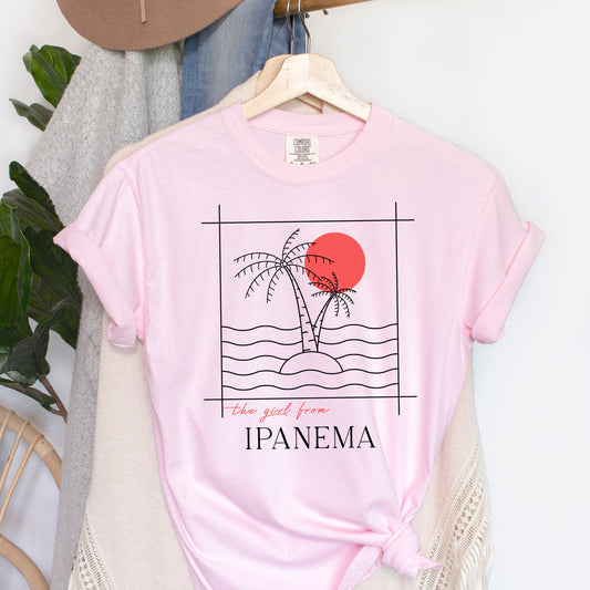The Girl From Ipanema Beach Lover Comfort Colors Tshirt
